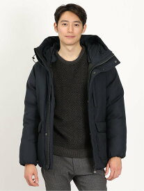 【SALE／50%OFF】m.f.editorial バスケットドビー 中綿ブルゾン タカキュー ジャケット・アウター ブルゾン・ジャンパー ネイビー ブラック【送料無料】