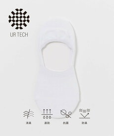 【SALE／10%OFF】URBAN RESEARCH 『UR TECH』薄手カバーソックス アーバンリサーチ 靴下・レッグウェア 靴下 ホワイト ブラック グレー