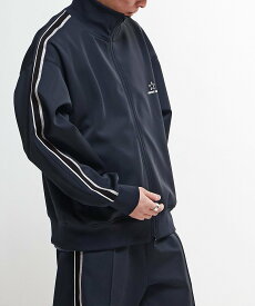 CONVERSE TOKYO SIDE LINE LOOSE TRACK JACKET(UNISEX) コンバーストウキョウ トップス その他のトップス ブラック グリーン グレー【送料無料】