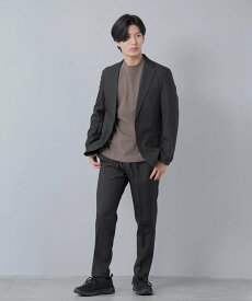 AWC .basic セットアップスーツ エーダブルシー スーツ・フォーマル セットアップスーツ カーキグリーン ネイビー ブラウン ブラック【送料無料】