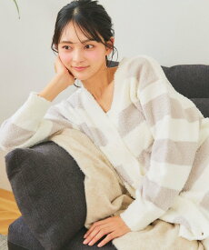 LAFUKU 【LAFUKU/ラフク】もちふわマシュマロニットVネックカーディガン(上下別売り) クロスマルシェ インナー・ルームウェア その他のインナー・ルームウェア グレー ブラウン ネイビー ピンク ベージュ