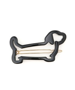 THOM BROWNE TIGE BOULE HECTOR CLIPS IN ACETATE �g���u���E�� �w�A�A�N�Z�T���[ �o���b�^�E�w�A�N���b�v�E�w�A�s�� �O���[ �u���E�� �u���b�N�y���������z