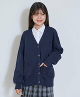 Lovetoxic 【卒服・セレモニー・フレッシャーズ】【洗える】スクールニットカーディガン ナルミヤオンラ…