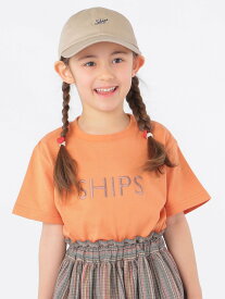 【SALE／55%OFF】SHIPS KIDS SHIPS KIDS:SHIPS ロゴ TEE(100~160cm) シップス トップス その他のトップス ピンク ホワイト オレンジ グリーン ネイビー