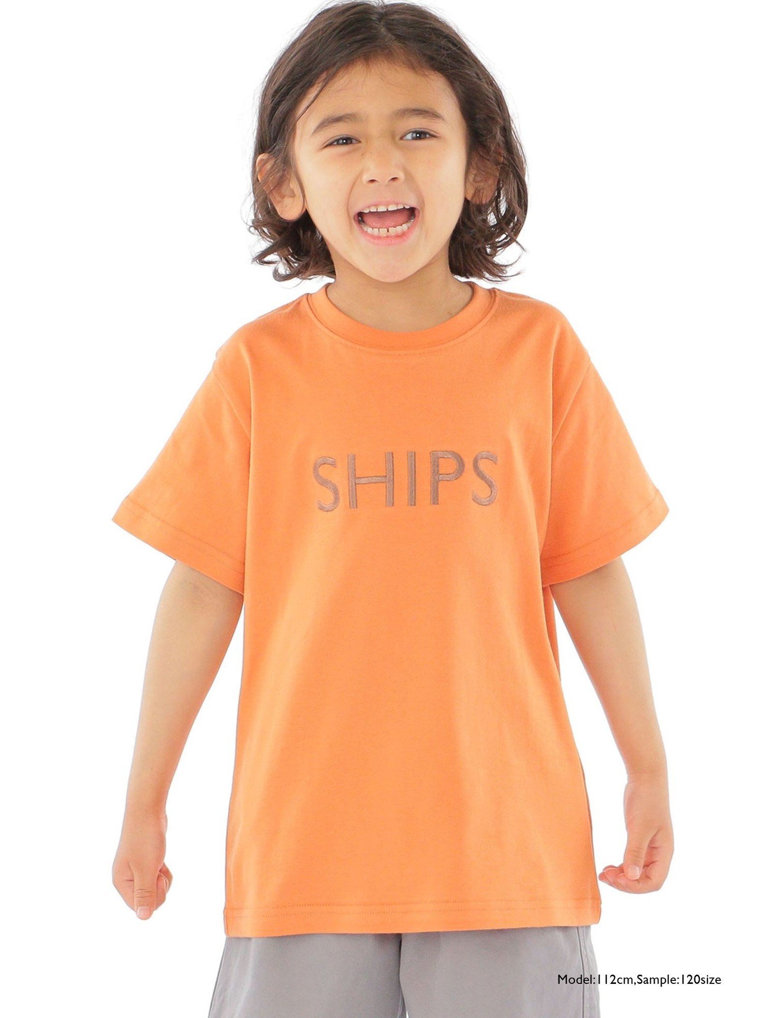 SHIPS KIDS:SHIPS ロゴ TEE(100~160cm) 通販