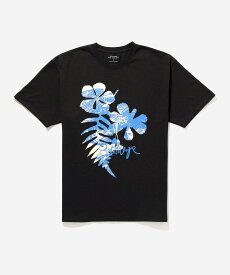 【SALE／50%OFF】Saturdays NYC Marbled Leaf Relaxed SS Tee サタデーズ　ニューヨークシティ トップス カットソー・Tシャツ ブラック ホワイト