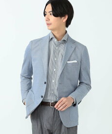 BEAMS HEART MEN BEAMS HEART / COOLMAX(R) 鹿の子 3ボタン ジャケット 24SS ビームス ハート ジャケット・アウター テーラードジャケット・ブレザー ブルー ネイビー【送料無料】