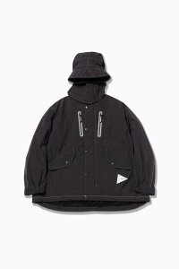 and wander fishtail Octa coat �A���h�����_�[ �W���P�b�g�E�A�E�^�[ ���̑��̃W���P�b�g�E�A�E�^�[ �u���b�N �O���[ �J�[�L�O���[�� �x�[�W���y���������z