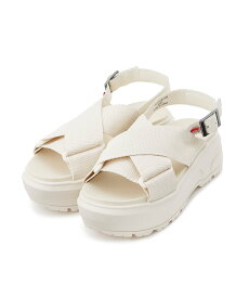 【SALE／46%OFF】HUNTER (U)ユニセックス シティ リベル ウェビング クロスオーバー サンダル ハンター シューズ・靴 サンダル ホワイト ブラック【送料無料】