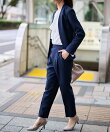 Ranan/(W)<選べる衿>2点セットベーシックスーツ