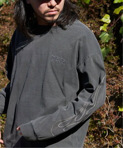�ySALE�^10%OFF�zVENCE share style MENs THRASHER �X���b�V���[ �s�O�����g����T ���@���X �G�N�X�`�F���W �g�b�v�X �J�b�g�\�[�ET�V���c �O���[ �s���N �u���E���y���������z