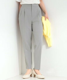【SALE／50%OFF】SHOO・LA・RUE 【UV/通勤/S-LL】洗濯後しわになりにくい タックテーパードパンツ シューラルー パンツ その他のパンツ ベージュ グレー ネイビー