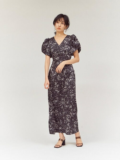 Snidel Sustainaギャザーパフスリーブドットワンピース Rakuten Fashion 楽天ファッション 旧楽天ブランドアベニュー Cw2865