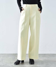DRESSTERIOR CODE A ｜ high waist trousers ドレステリア パンツ その他のパンツ イエロー ブラック【送料無料】