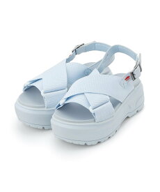 【SALE／46%OFF】HUNTER (U)ユニセックス シティ リベル ウェビング クロスオーバー サンダル ハンター シューズ・靴 サンダル ブルー【送料無料】