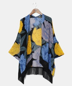 カヤ 【カヤ】【UVカット加工】錦上添花(きんじょうてんか)UV羽織 アミナコレクション トップス カーディガン ブラック ホワイト ネイビー