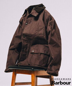 EDIFICE Barbour for MARKAWARE & EDIFICE �ʒ� BEDALE/�r�f�C�� �G�f�B�t�B�X �W���P�b�g�E�A�E�^�[ �u���]���E�W�����p�[ �u���E�� �u���b�N�y���������z