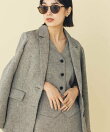 LUラメリネンベスト