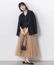 LUラメリネンベスト