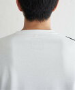 【親子コーデ】ブロックスチェックスエード切り替えロンT