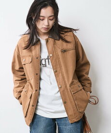 CHIC STYLE 綿100%カバーオール＜大きいサイズ有＞シックスタイル シックスタイル ジャケット・アウター スタジャン・スカジャン【送料無料】