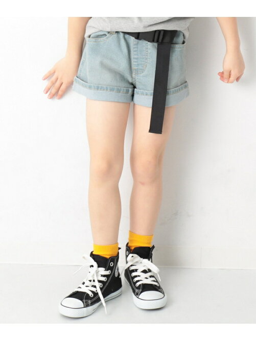 Devirock デニムショートパンツ 女の子 ボトムス ズボン デビロック