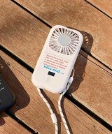 niko and ... ニコロゴコンパクトペルチェファン ニコアンド インテリア・生活雑貨 扇風機・空気清浄機・…