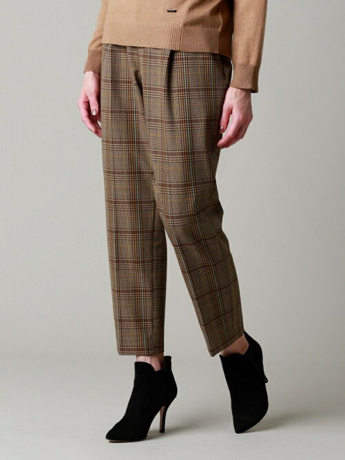 Evex By Krizia ウォッシャブル 裏起毛チェックテーパードパンツ Rakuten Fashion 楽天ファッション 旧楽天ブランドアベニュー V866 Evex By Krizia ウォッシャブル 裏起毛チェックテーパードパンツ Rakuten Fashion 楽天ファッション 旧楽天ブランドアベニュー V866