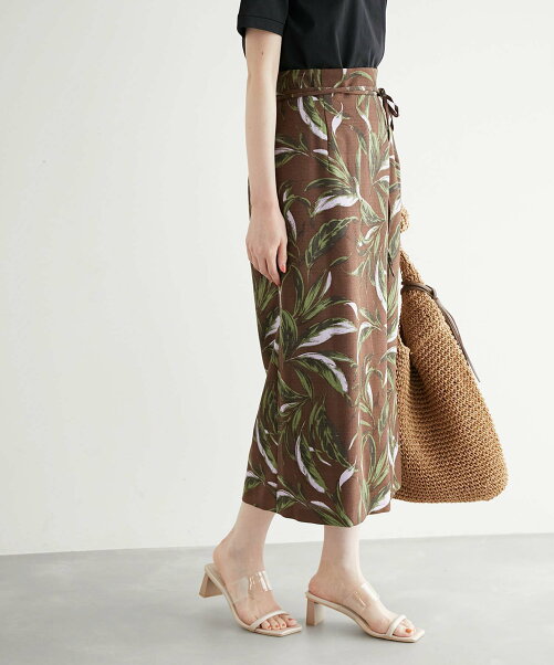 Rope Picnic 麻調ボタニカル柄スカート Rakuten Fashion 楽天ファッション 旧楽天ブランドアベニュー Cx67 Rope Picnic 麻調ボタニカル柄スカート Rakuten Fashion 楽天ファッション 旧楽天ブランドアベニュー Cx67