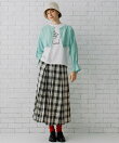 ボックスタックロングスカート