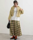 ボックスタックロングスカート