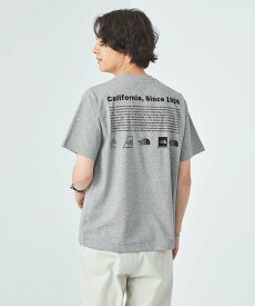 UNITED ARROWS green label relaxing ＜THE NORTH FACE＞ショートスリーブヒストリカルロゴティー Tシャツ ユナイテッドアローズ グリーンレーベルリラクシング トップス カットソー・Tシャツ グレー ホワイト ブラック【送料無料】