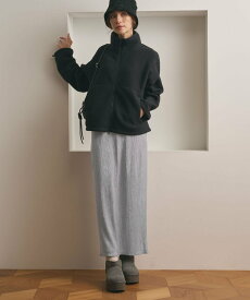 【SALE／50%OFF】BEAUTY&YOUTH UNITED ARROWS ベロアプリーツ タイトスカート ウォッシャブル ビューティー＆ユース　ユナイテッドアローズ スカート ロング・マキシスカート ブラック グリーン グレー【送料無料】