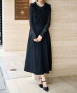 Ranan/(W)<3点セット>チュールフリルベストフレアワンピース