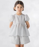 【SALE／10%OFF】BeBe Petits Pois Vert ジャガードセットアップ(95~150cm) ベベ オンライン ストア トッ…