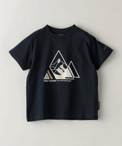 �ySALE�^40%OFF�zSHIPS Colors �ySHIPS Colors KIDS�ʒ��zFIRST DOWN:�v�����gTEE(100~150cm) �V�b�v�X �g�b�v�X �J�b�g�\�[�ET�V���c �O���[ �l�C�r�[ �z���C�g