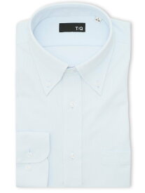 【SALE／31%OFF】TAKA-Q ノンアイロンストレッチ NEWスタンダードフィット ボタンダウン長袖ニットシャツ 【25AW】 タカキュー スーツ・フォーマル Yシャツ・カッターシャツ ブルー