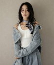 【セットアップ】デニムジャケット&デニムパンツ スカーフ付き