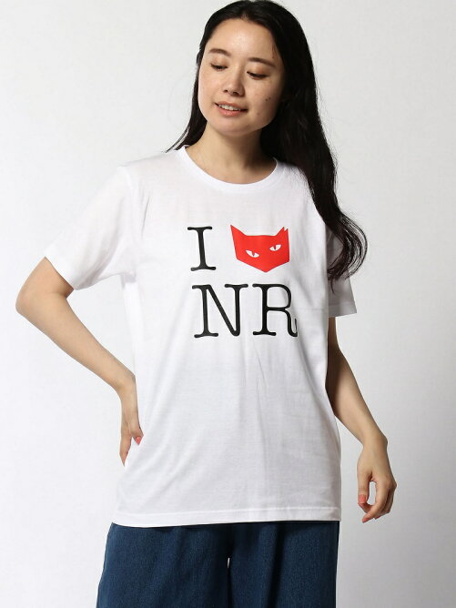 Necorepa Necorepa U I Love りんご猫tシャツ Rakuten Fashion 楽天ファッション 旧楽天ブランド アベニュー T