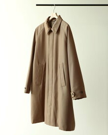 【SALE／70%OFF】BEAMS MEN BEAMS / イージーフィット ステンカラーコート ビームス アウトレット ジャケット・アウター その他のジャケット・アウター ベージュ ブラック【送料無料】