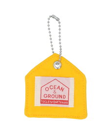 OCEAN&GROUND OCEAN&GROUND/(K)ネームホルダー GOODAY オーシャンアンドグラウンド ファッション雑貨 チャーム・キーチェーン イエロー グリーン カーキ ピンク ブルー ネイビー ベージュ パープル