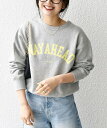 SHIPS any 【SHIPS any別注】THE KNiTS:＜洗濯機可能＞カレッジ ロゴ スウェット 24SS シップス トップス スウェット…