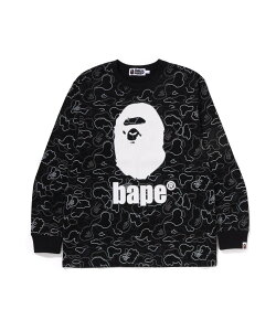A BATHING APE NEON CAMO LS TEE A xCVO GCv gbvX Jbg\[ETVc ubNyz