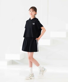 【SALE／30%OFF】GLOBAL WORK COOLパーカーセットアップ/キッズ/291991 グローバルワーク トップス スウェット・トレーナー ブラック グレー