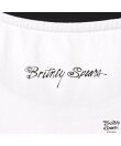 atmos pink x Britney Spears I LOVE Britney LS T-shirt WHITE