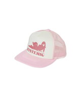 HYSTERIC GLAMOUR BLACK CAT WOMAN メッシュキャップ ヒステリックグラマー 帽子 キャップ ブラック ピン…