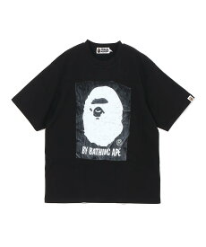 A BATHING APE BY BATHING APE RELAXED FIT TEE ア ベイシング エイプ トップス カットソー・Tシャツ ブラック ホワイト【送料無料】