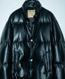 ADAM ET ROPE' HOMME yACT_31 KuramzsAVIREX for ADAM ET ROPE'tLEATHER DOWN JACKET A_Gy WPbgEAE^[ _EWPbgE_ExXg ubNyz