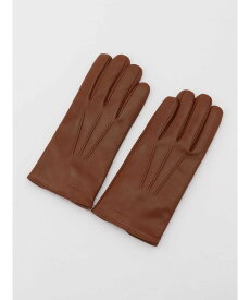 Aquascutum MEN Nappa Glove アクアスキュータム ファッション雑貨 手袋 ブラウン ブラック【送料無料】