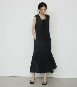 �ySALE�^40%OFF�zLE CIEL BLEU �I�]���E�H�b�V���W���[�W�[�h���X / Ozone Wash Jersey Dress ���V�F���u���[ �����s�[�X�E�h���X �����s�[�X �O���[�y���������z